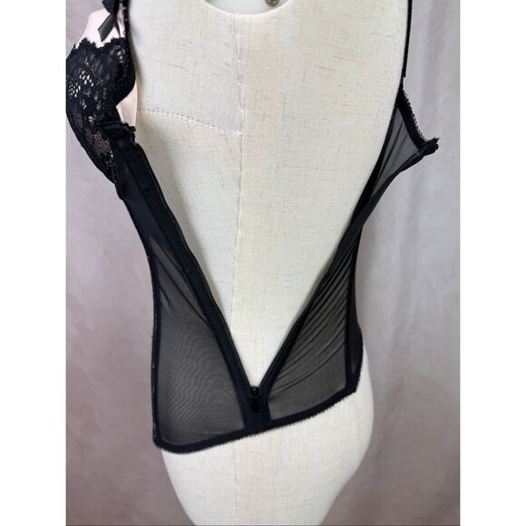 Victoria’s Secret Black Lace Corset Top 34C - Picture 5 of 7